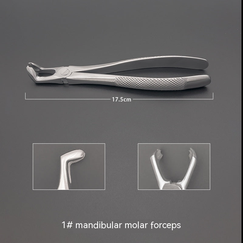 Dental Equipment For Tooth Extraction forceps close-up