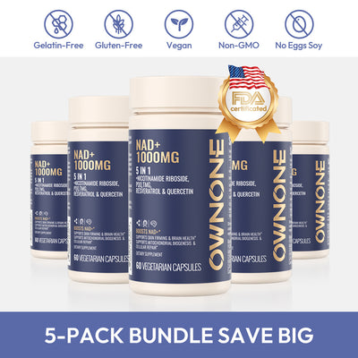 NAD 1000mg supplement to boost energy and metabolism