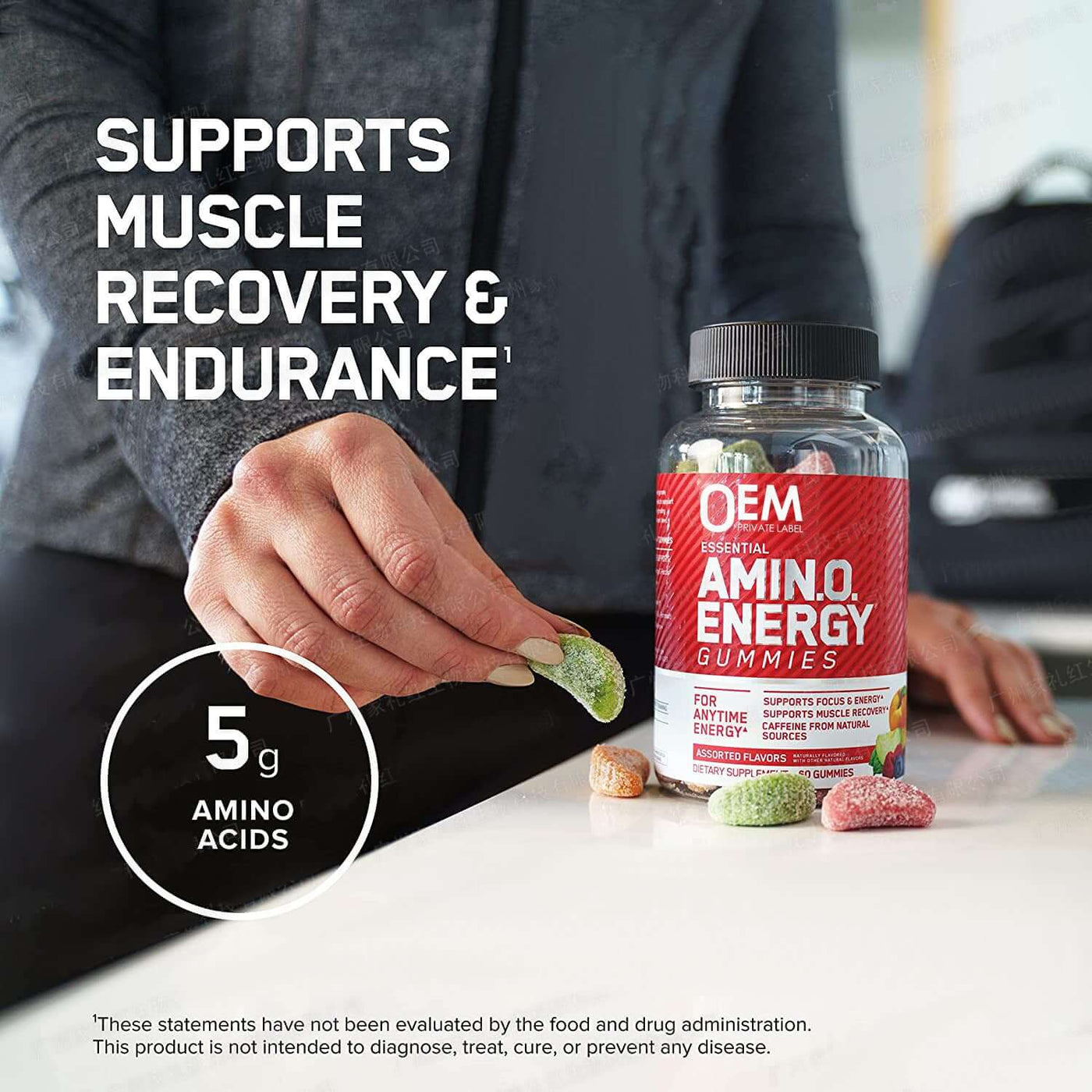 Amino Acid Energy Soft Candy for daily energy boost