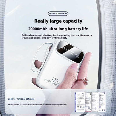 Compact Portable Power Bank portable design