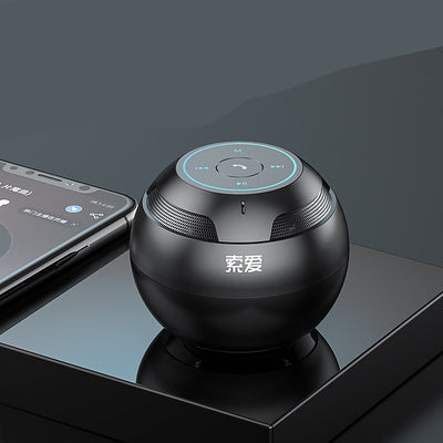 Bluetooth Speaker Mini playing music outdoors