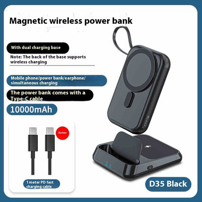 Ultra-thin Compact Portable Magnetic Wireless Power Bank packaging