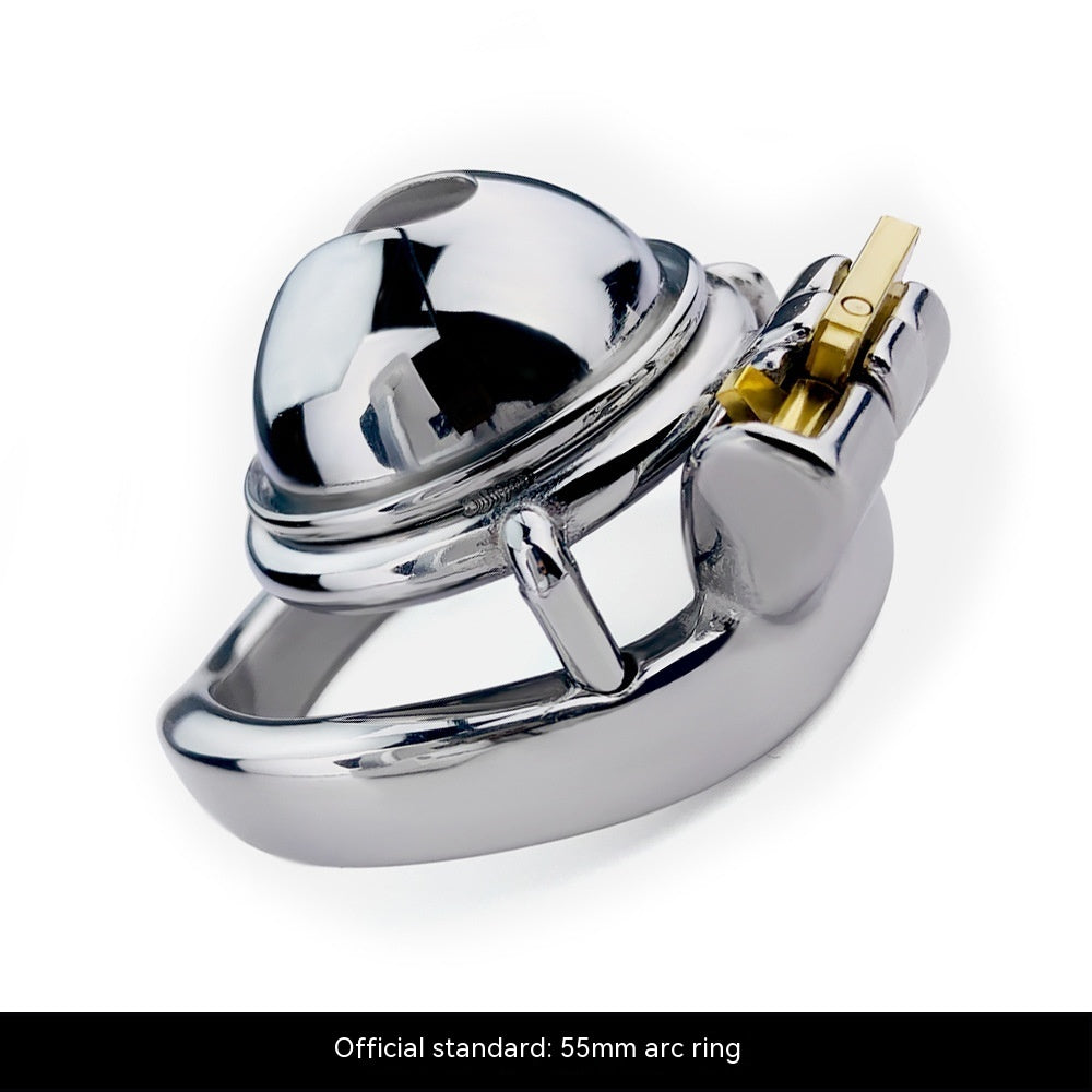 Rust-resistant Compact Miniature Chastity Lock Stainless Steel Metal