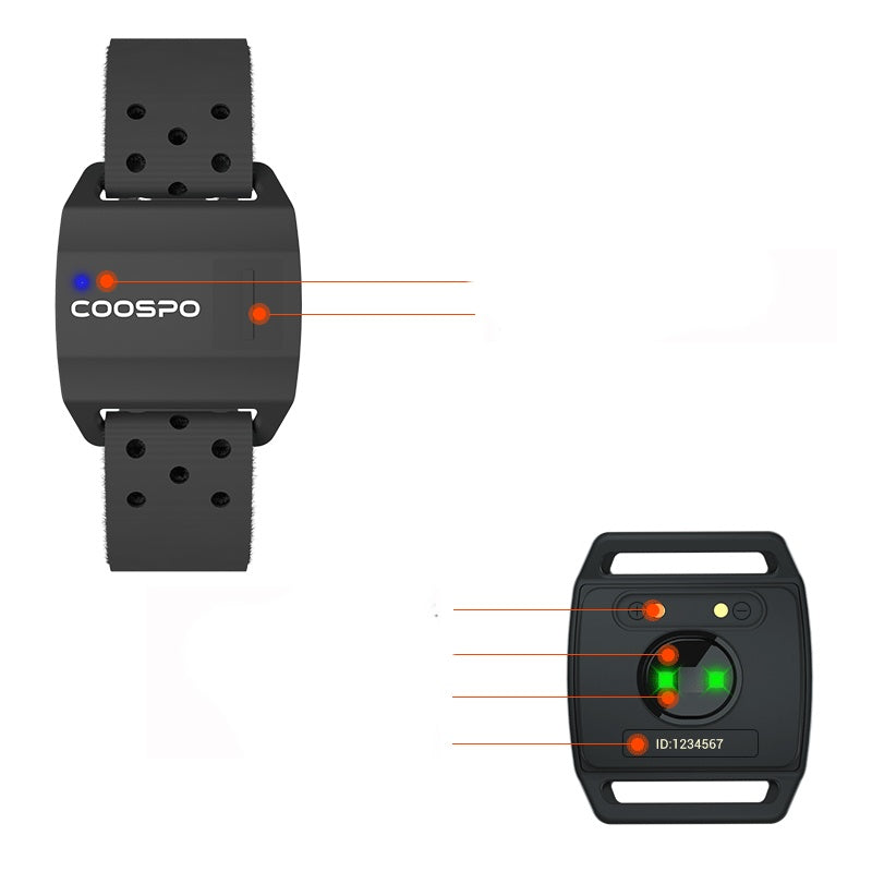 Outdoor Cycling And Running Bluetooth Heart Rate Monitor