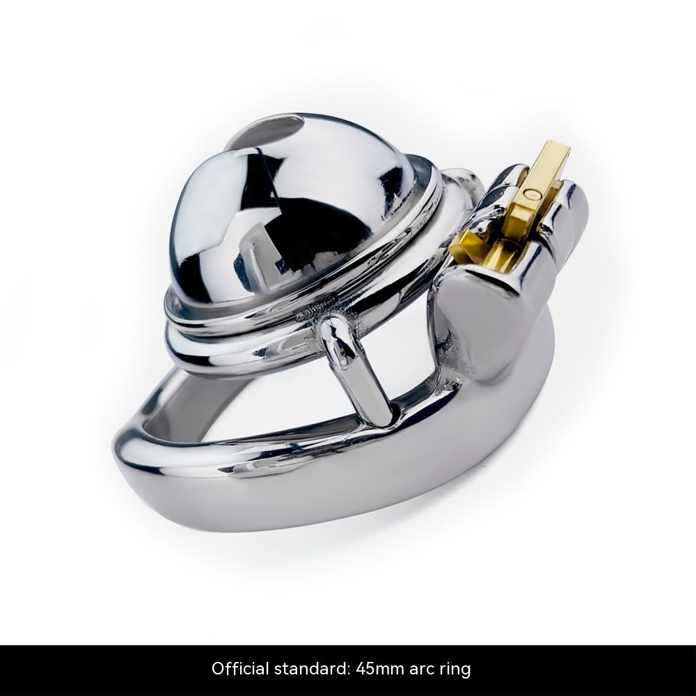 Secure Compact Miniature Chastity Lock Stainless Steel Metal for long-lasting use