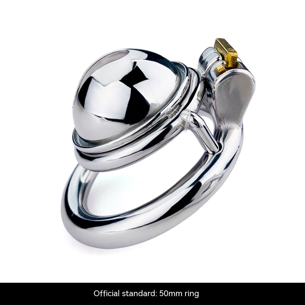Compact Miniature Chastity Lock Stainless Steel Metal built for durability